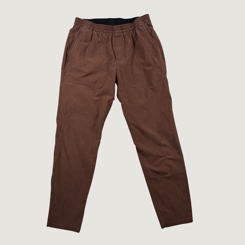Lululemon Utilitech Pull On Classic Fit Pant Mens L Carob Brown Gorpcore Earthy